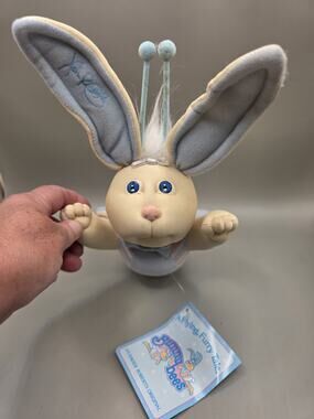 VTG Cabbage Patch Kids Bunny Bee Xavier Roberts Blue 1983-1985 Plush W/tags